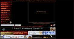 Desktop Screenshot of die-orgelseite.de
